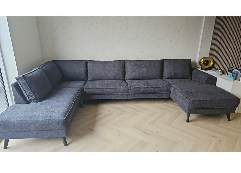 Groote bank Haco, Ophalen, Zo goed als nieuw, Stof, U voorm