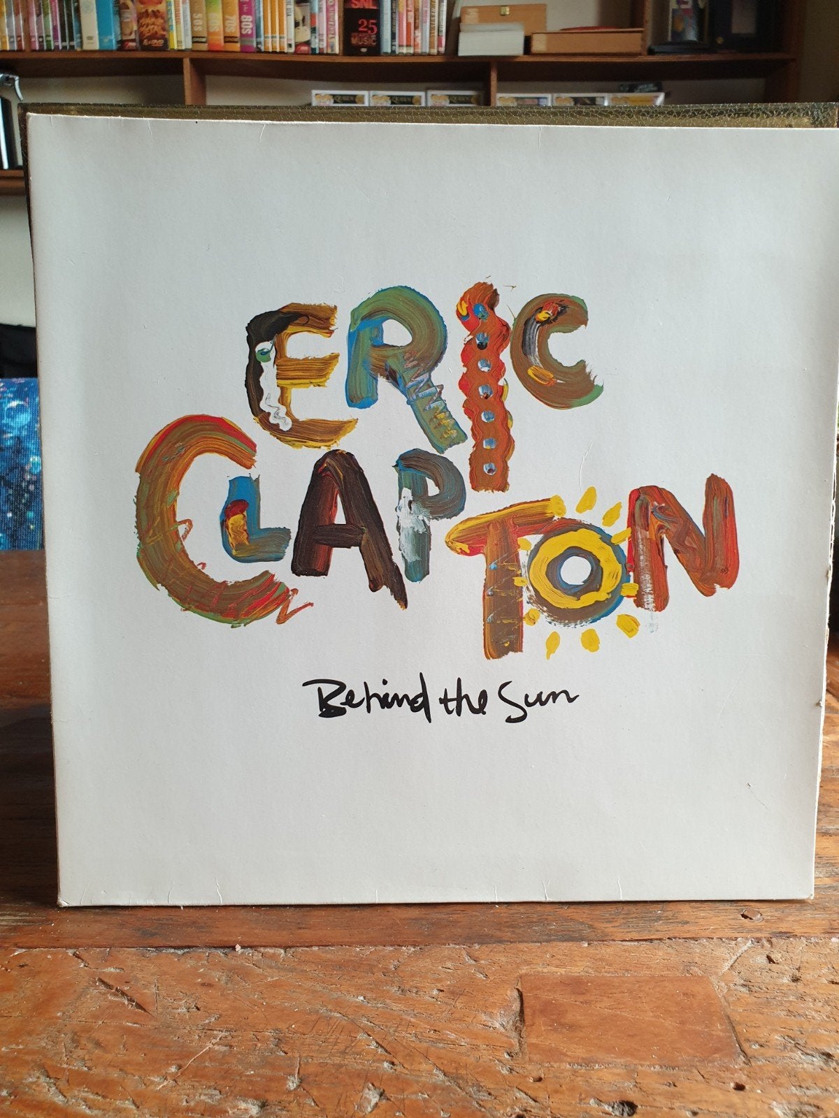 Eric Clapton - Behind the Sun, Ophalen of Verzenden, Gebruikt, 12 inch, LP