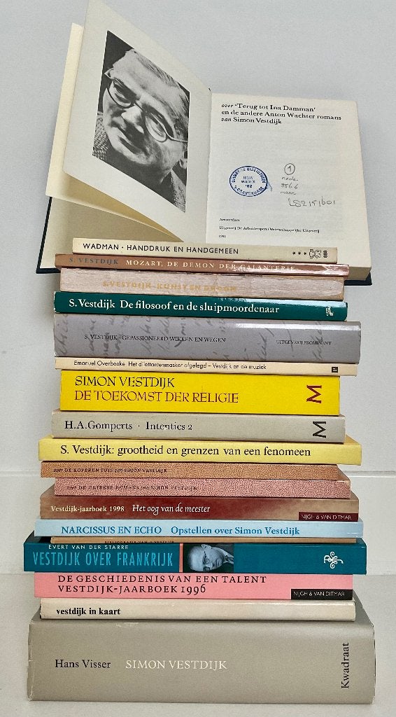 Simon Vestdijk: 19 boeken over/van Simon Vestdijk, Ophalen, Gelezen, Nederland
