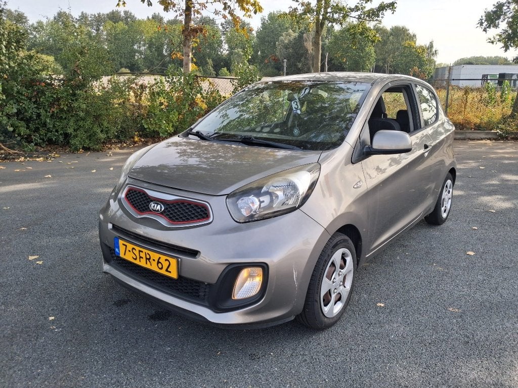 Kia Picanto 1.0 Cvvt 3-DRS 2013 Grijs, Voorwielaandrijving, Stof, 400 kg, Origineel Nederlands