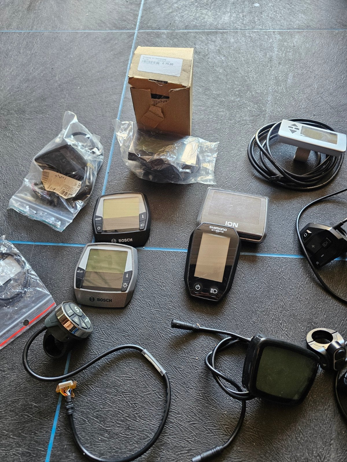 Elektrische fiets display bosch shimano, Fietsen en Brommers, Fietsaccessoires | Fietscomputers, Ophalen of Verzenden, Draadloos