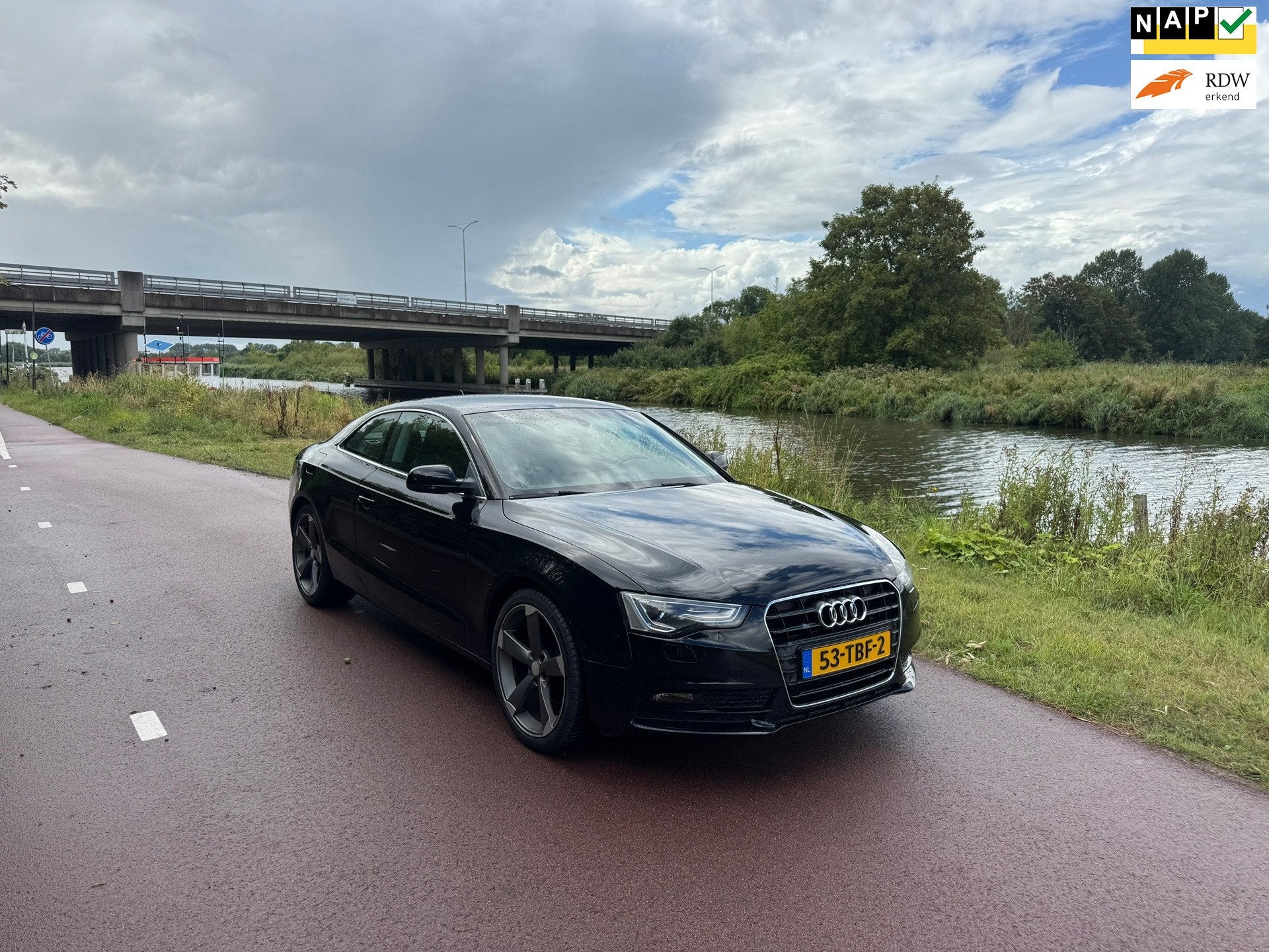 Audi A5 Coupé 1.8 TFSI Pro Line |Luxe|Nette Auto|, Auto's, Voorwielaandrijving, Euro 5, Stof, Gebruikt