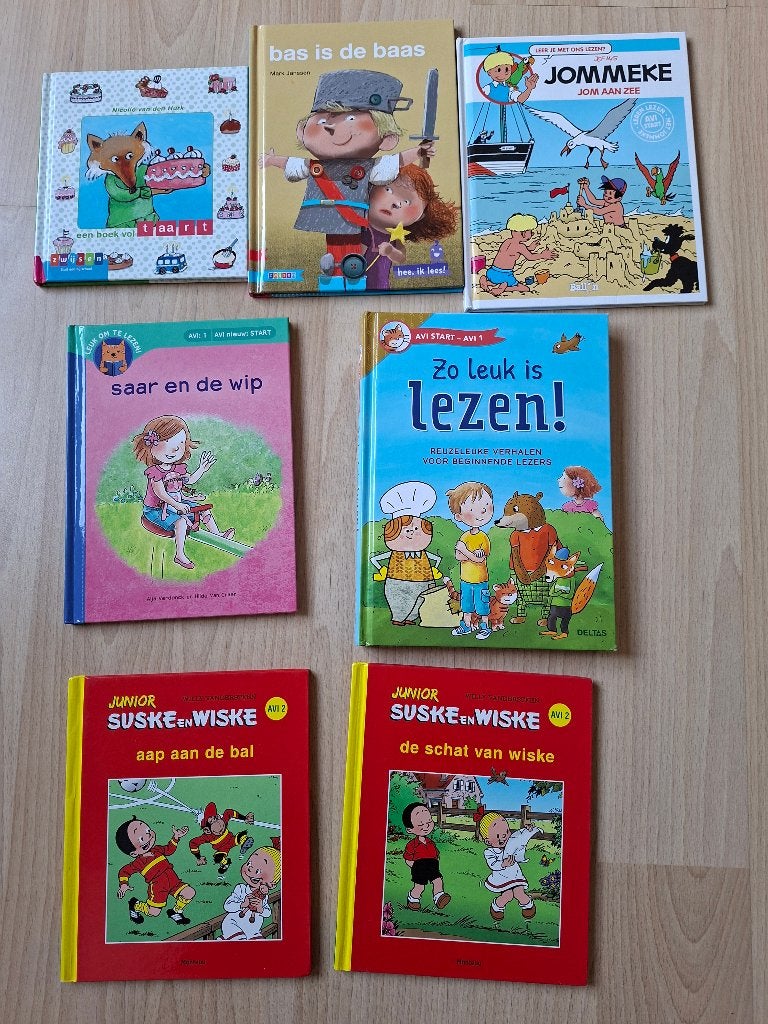 Eerste Leesboekjes (7 stuks) – AVI Start / AVI 1 / AVI 2, Boeken, Ophalen of Verzenden, Zo goed als nieuw, Fictie algemeen