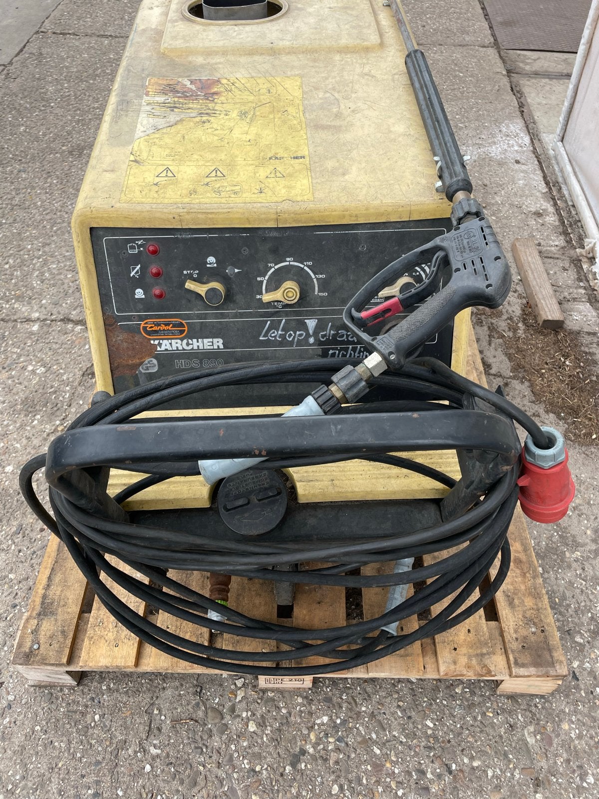 Kärcher Hogedrukreiniger  HDS 550 C, Ophalen, Gebruikt, Elektrisch
