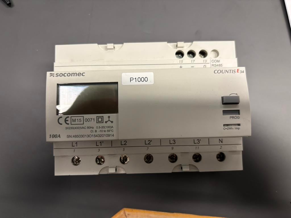 KWh meters gebruikt, Hobby en Vrije tijd, Elektronica-componenten, Ophalen of Verzenden, Zo goed als nieuw
