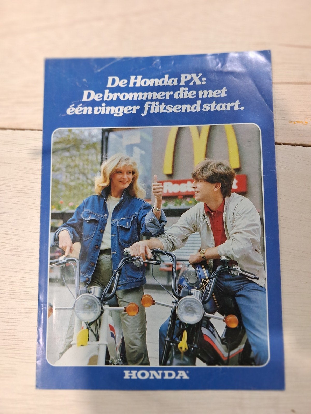 Honda PX Brommer Folder - Origineel uit de jaren '80, Ophalen of Verzenden