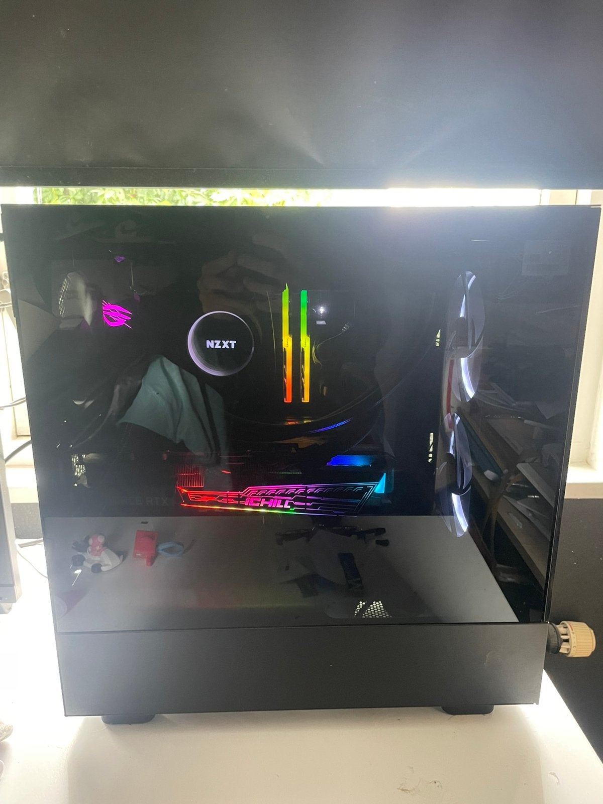 Zwarte Gaming pc met rgb  rtx 3070ichill  AMD ryzen 9 3900x, 32 GB, Ophalen of Verzenden, Zo goed als nieuw, Gaming