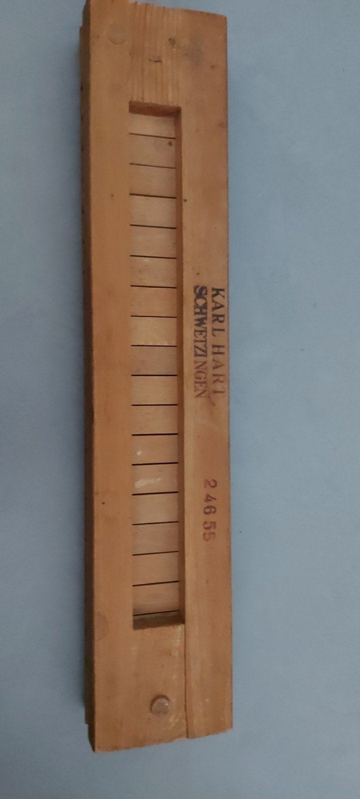 Antieke Houten Sigarenmal / Sigarenpers – Karl Hart Schwetzi, Ophalen of Verzenden
