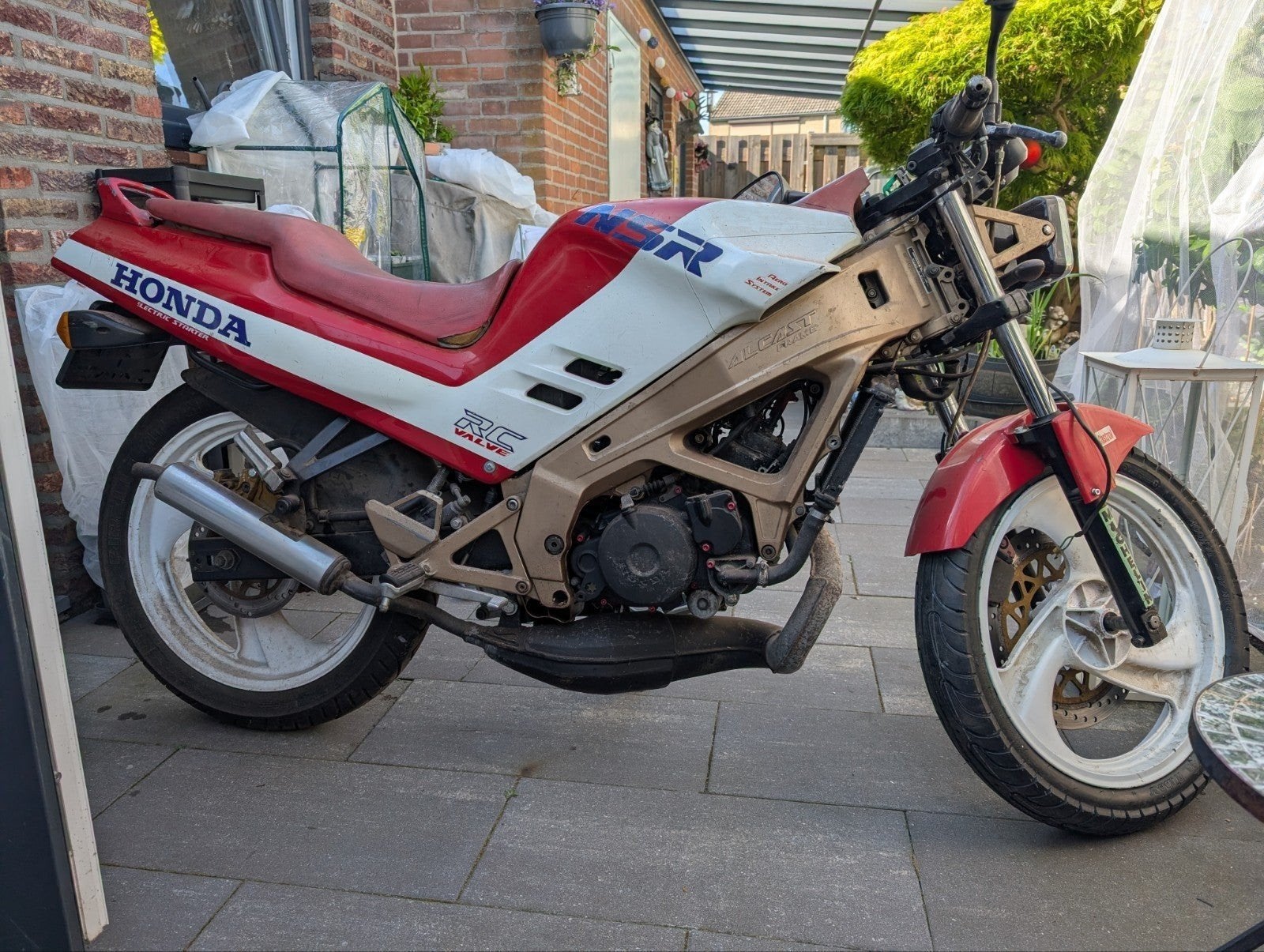 Honda NSR125F Raiden 1989 160cc Polini en Honda XL250 1975, Occasion, 160 cc, Handgeschakeld, 1 cilinder