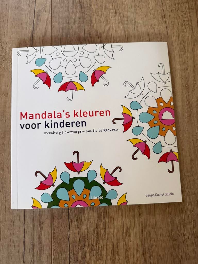 Mandala’s  kleuren voor kinderen - NIEUW BOEK, Nieuw, Ophalen of Verzenden, Sergio Guinot Studio, Tekenen en Schilderen