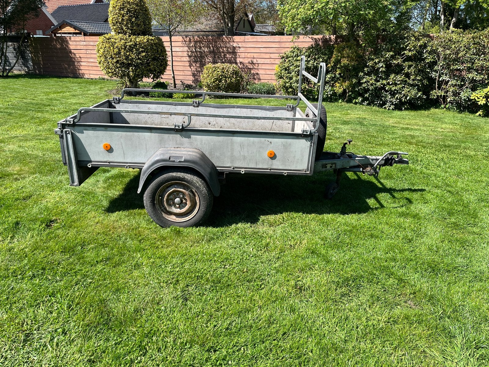Westfalia 750kg aanhangwagen geremd, Ophalen, Gebruikt