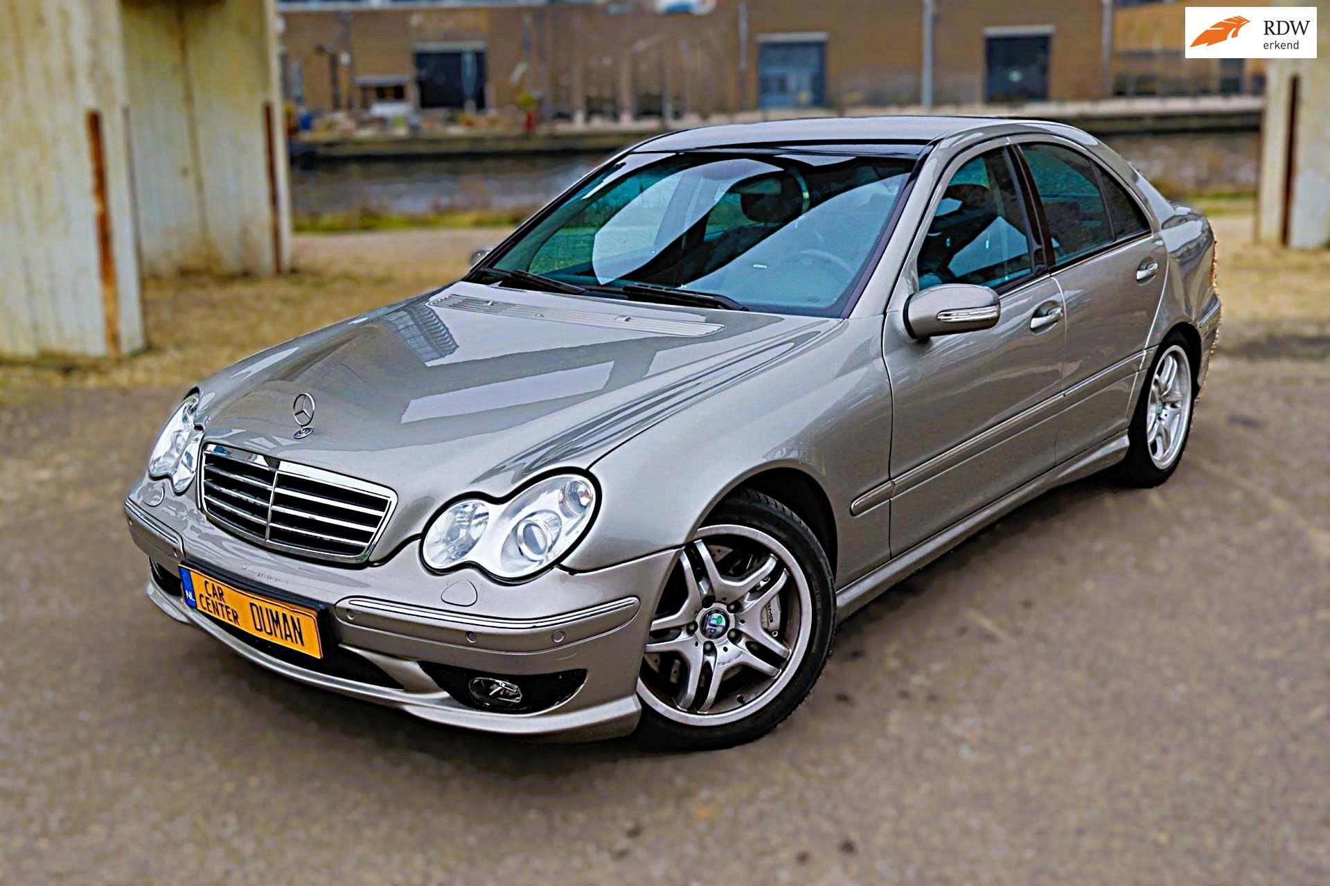 Mercedes-Benz C-klasse C 30 AMG Facelift Leer Navi Origineel, Gebruikt, Zwart, 1650 kg, Bedrijf
