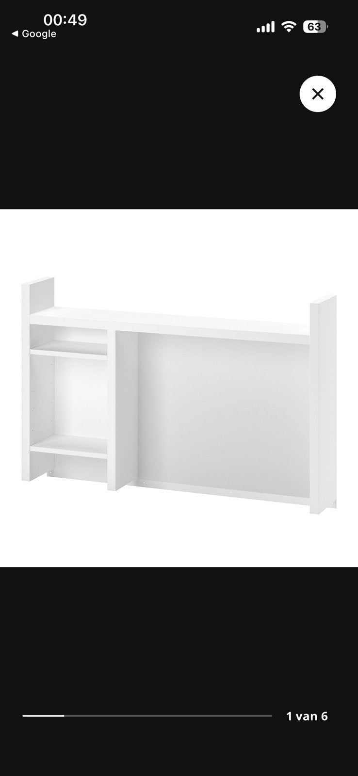Wie verkoopt de opbouw van bureau micke IKEA, Ophalen, Zo goed als nieuw