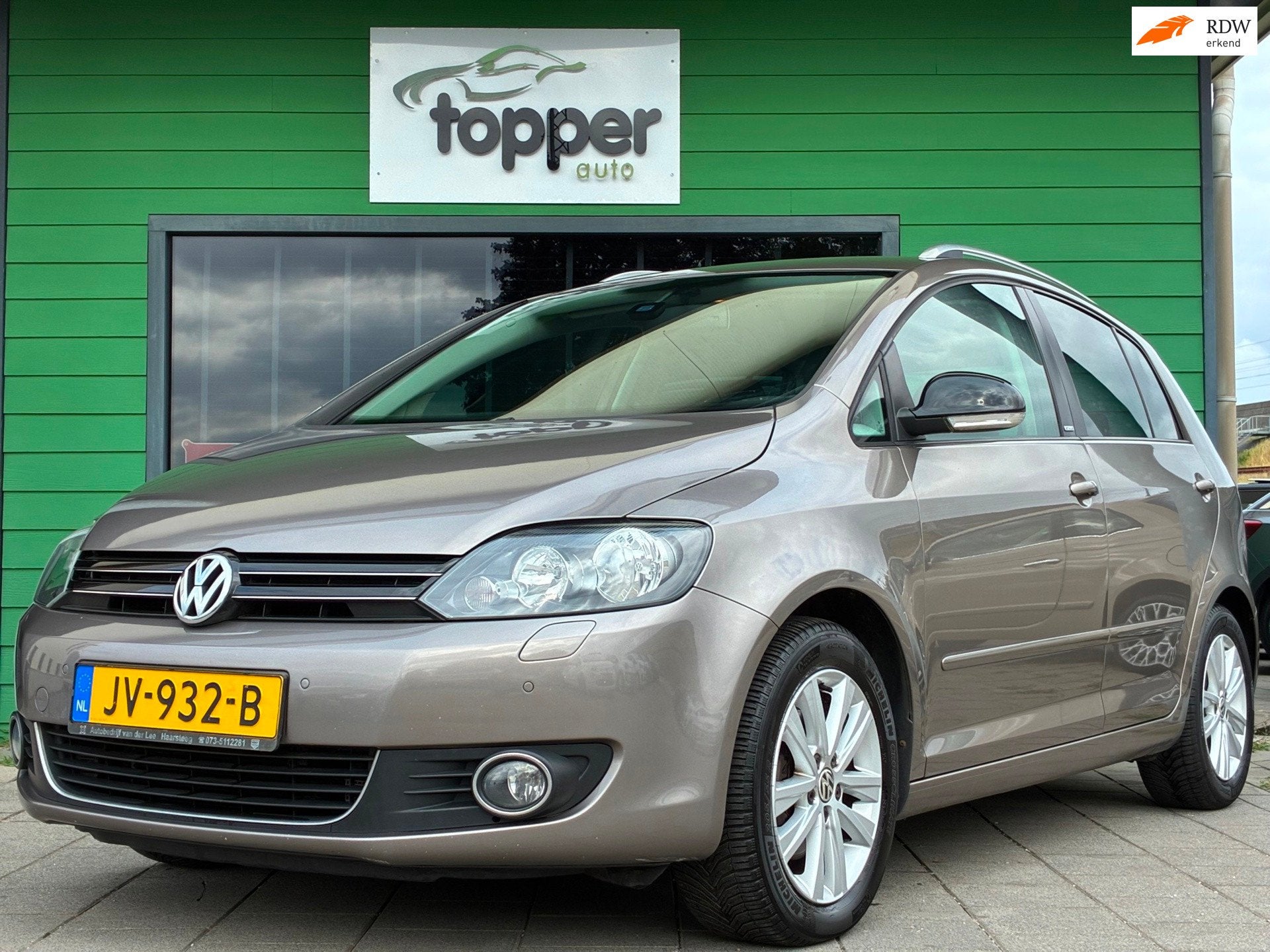 Volkswagen Golf Plus 1.4 TSI Highline|2e Eigenaar|Automaat|C, Auto's, Euro 5, Gebruikt, Bruin, Alcantara