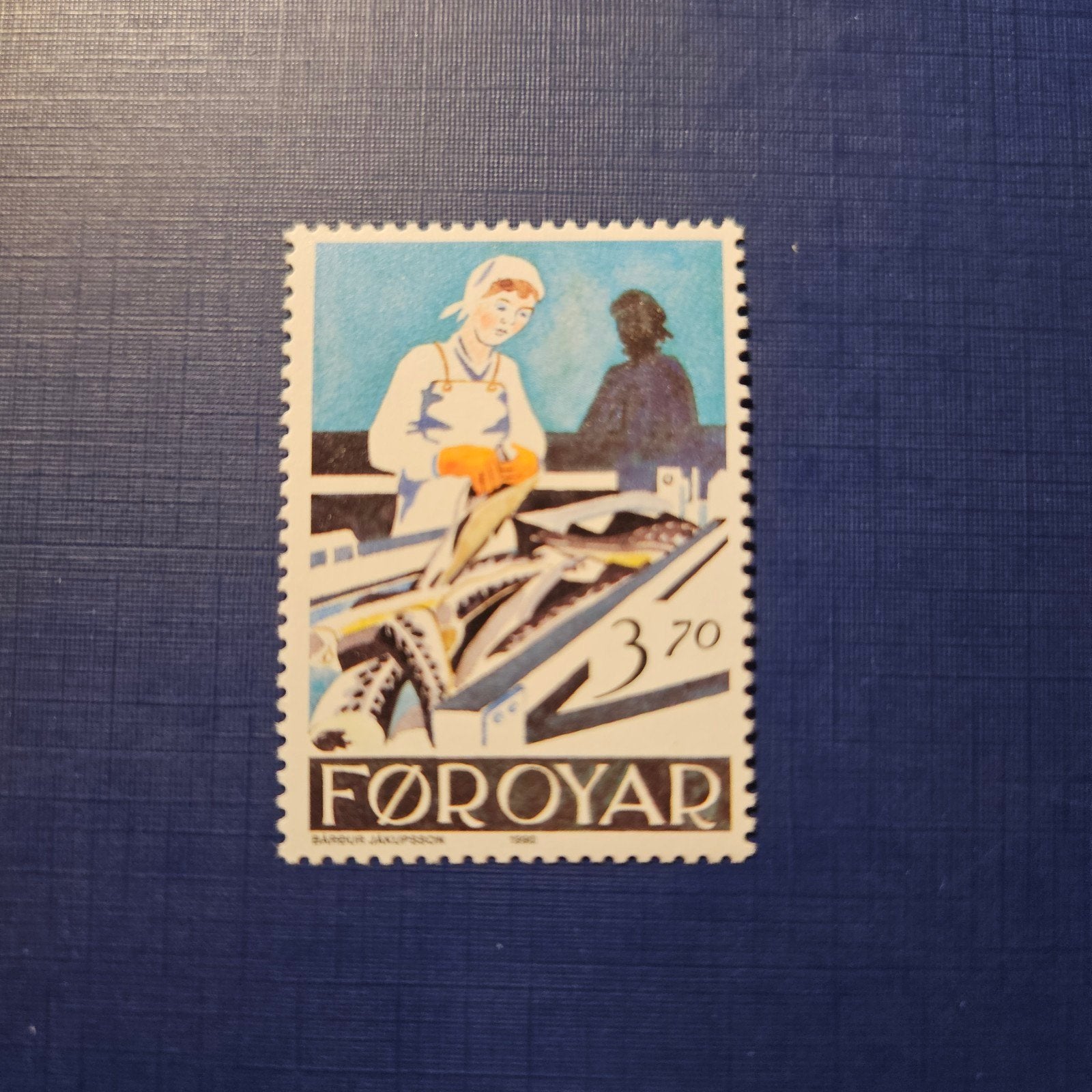 Denemarken Faeröer nr 195 pf, Ophalen of Verzenden, Denemarken, Postfris