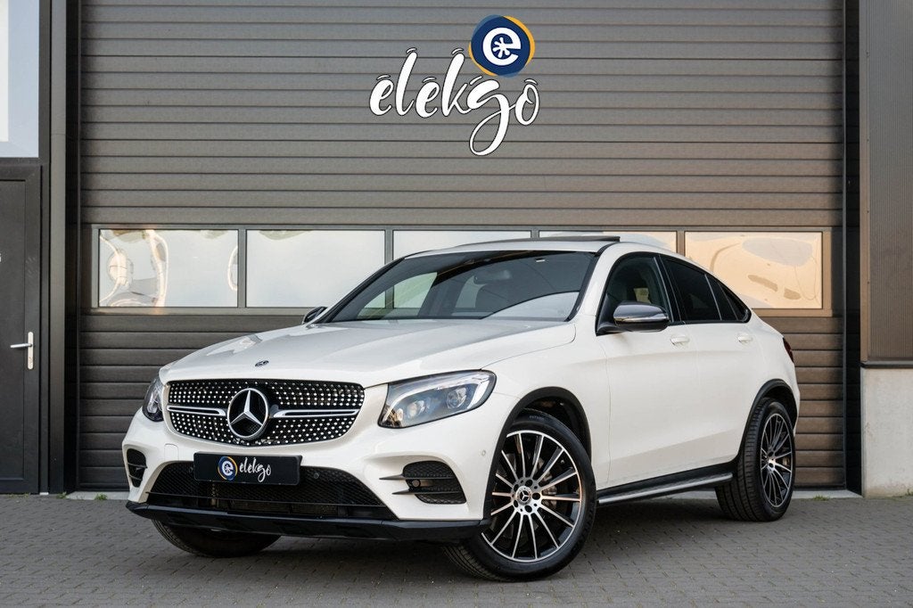 Mercedes-Benz GLC 250 Coupé AMG 4MATIC Premium Plus|Pano|Ni, Auto's, Mercedes-Benz, Bedrijf, Te koop, GLC Coupé, 4x4, ABS, Achteruitrijcamera