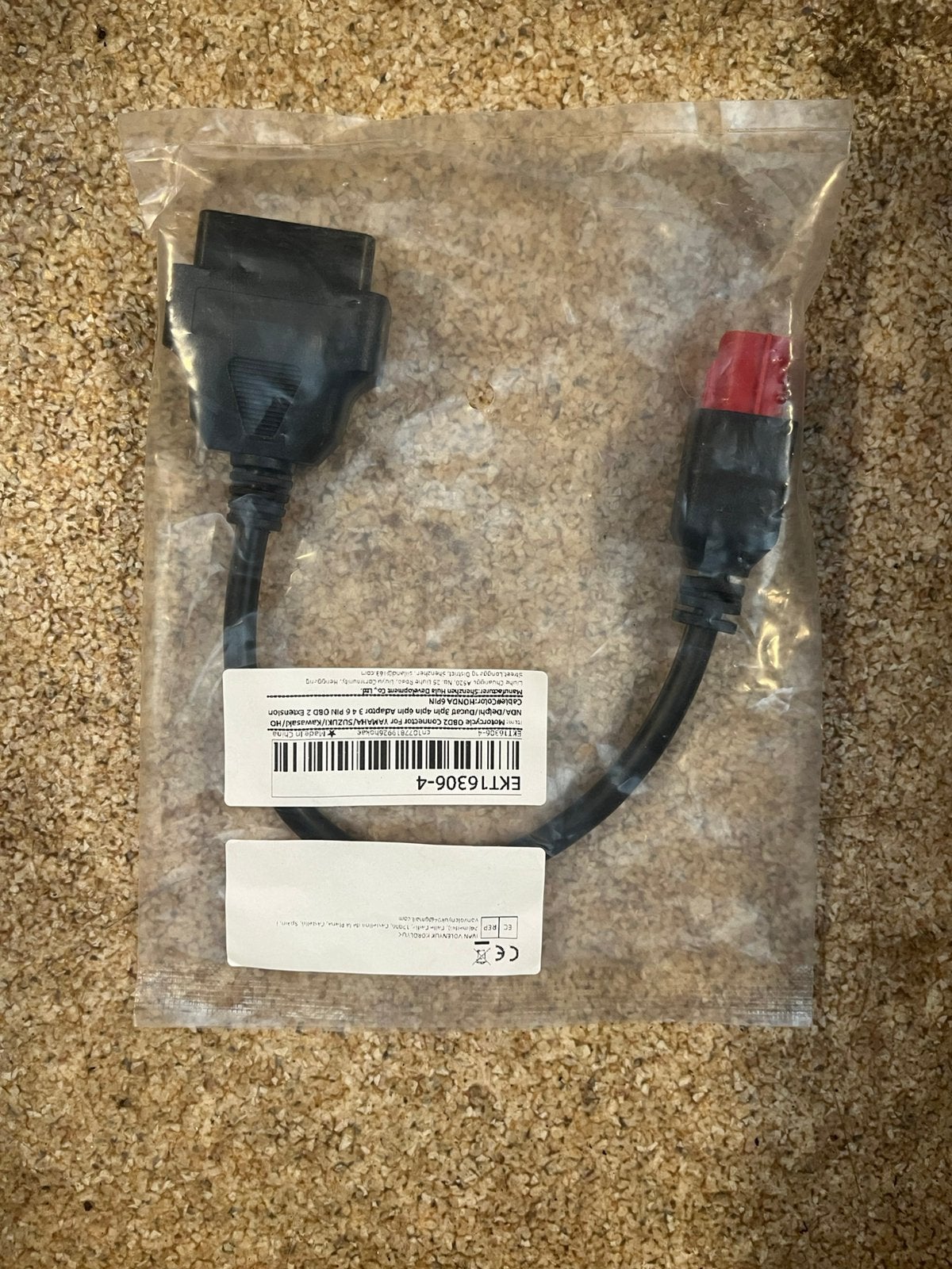 OBD2 Verloopkabel - Yamaha/Suzuki/Kawasaki/Ducati/Honda, Ophalen of Verzenden, Nieuw