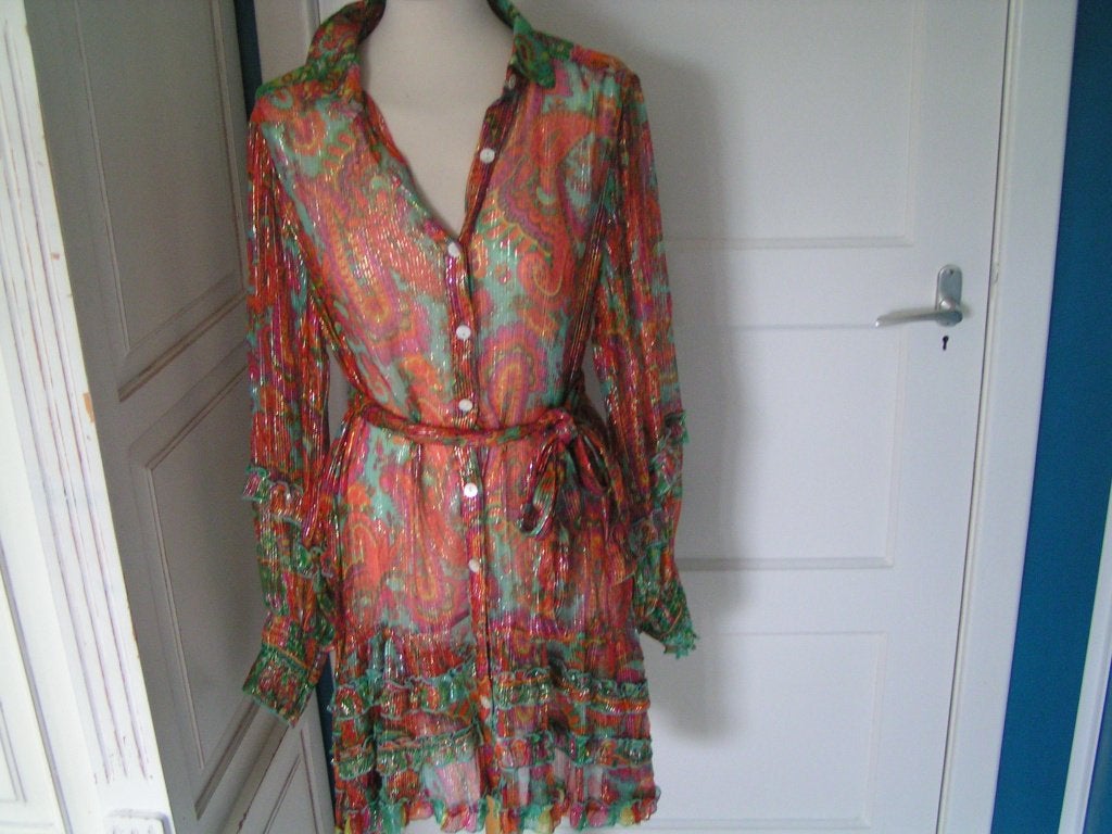 Prachtig Kort Jurkje 0f Tuniek van Miss June maat 42-44, Kleding | Dames, Jurken, Ophalen of Verzenden, Zo goed als nieuw, Maat 42/44 (L)