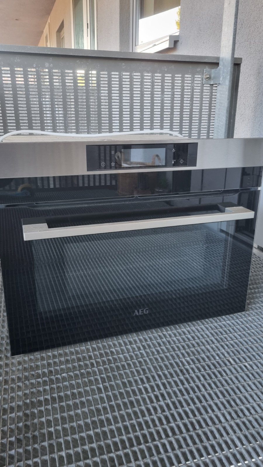 AEG inbouw oven combimagnetron type mk768080M, Ophalen, AEG, Inbouw, Hete lucht