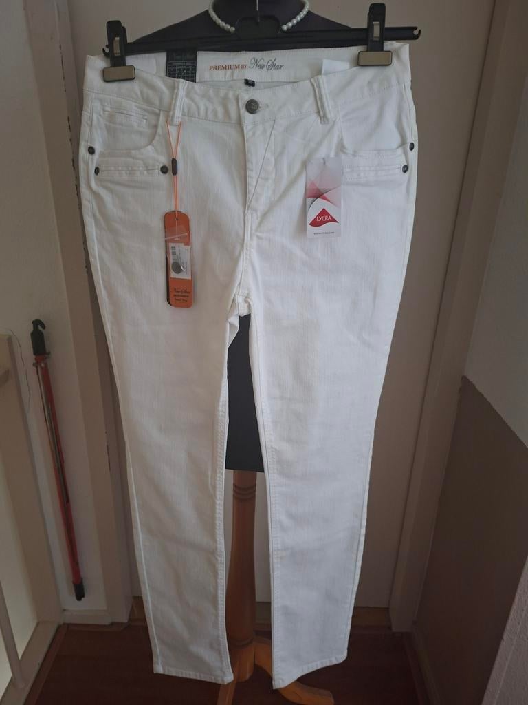 Zomer broek van het merk New Star/mt.38, Kleding | Dames, Broeken en Pantalons, Maat 38/40 (M), Wit, Nieuw, Ophalen of Verzenden