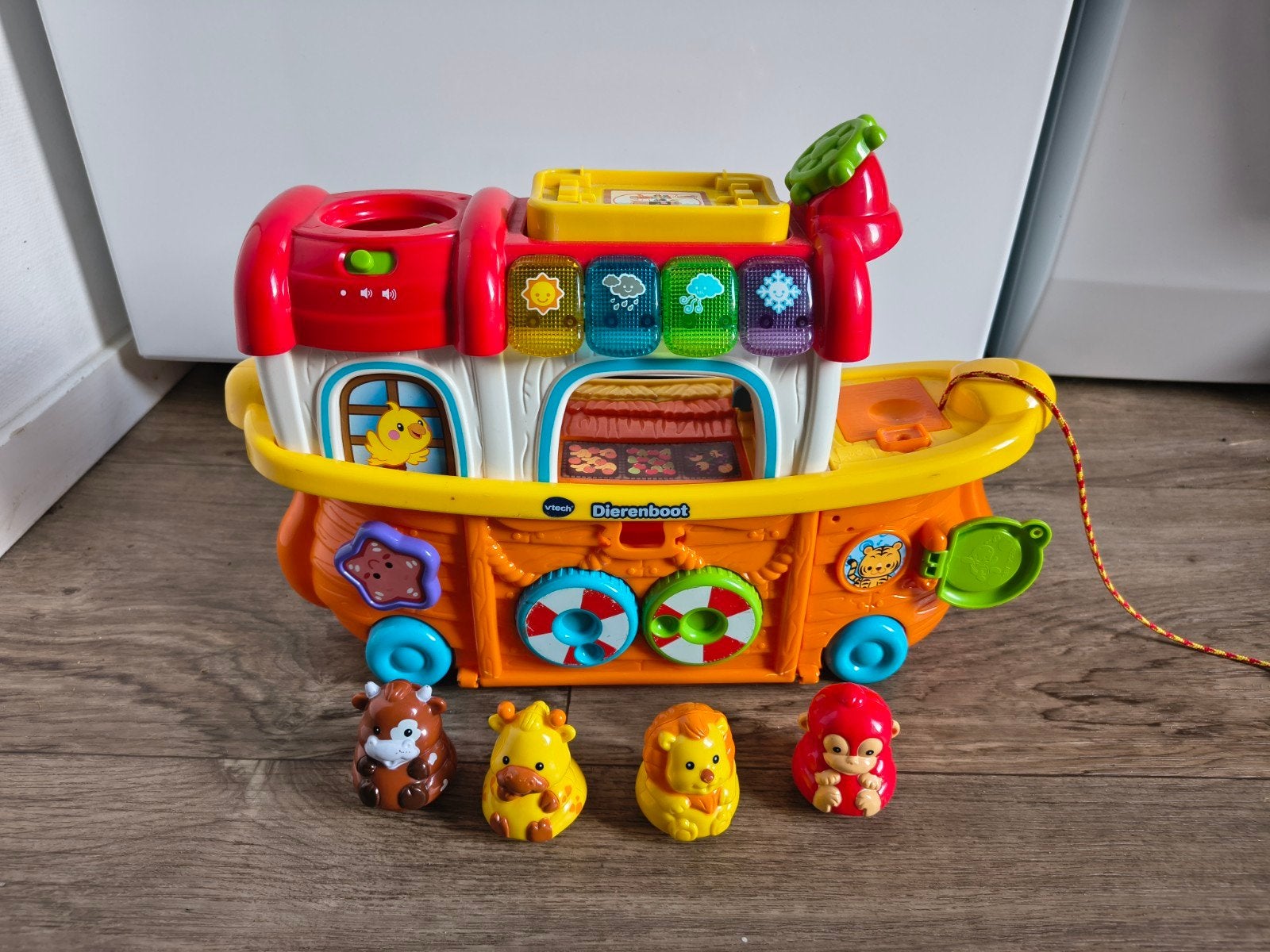 VTech Zoef Zoef Dierenboot met 4 Dieren, Ophalen of Verzenden