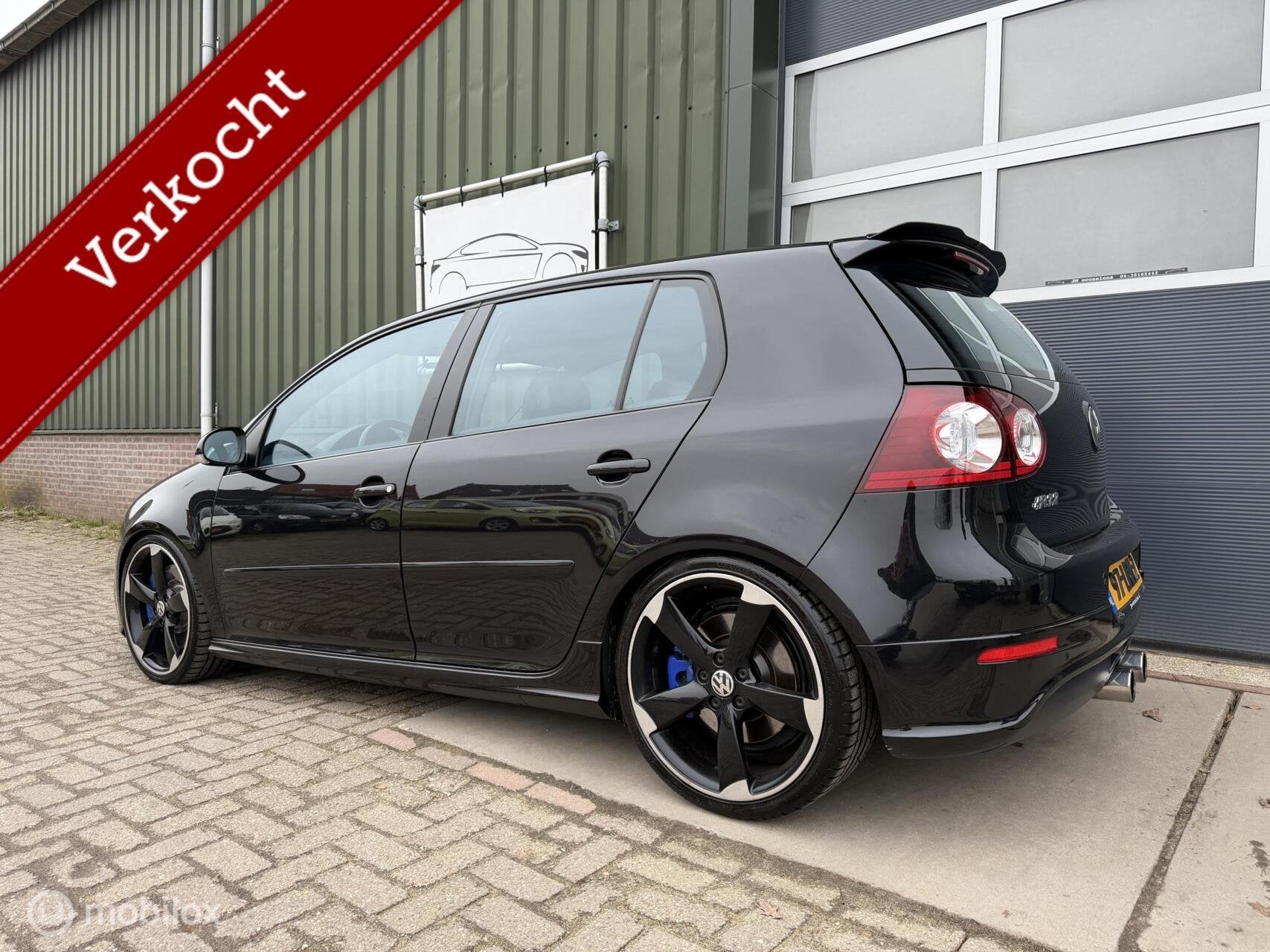 Volkswagen Golf 3.2 R32 4-Motion DSG|Xenon|Leder|CarPlay|PDC, Auto's, Gebruikt, 3189 cc, Zwart, 10 km/l