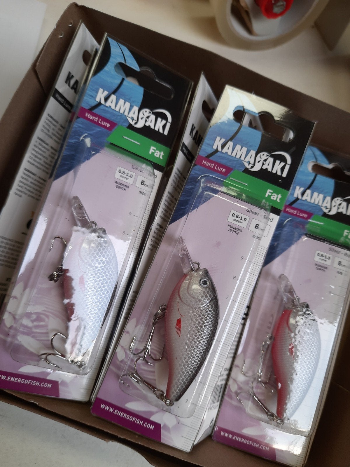 partij van 50 pluggen wobblers 6cm, Noordwijkerhout, Vanderniet@wvanderniet.nl, Overige typen, Nieuw