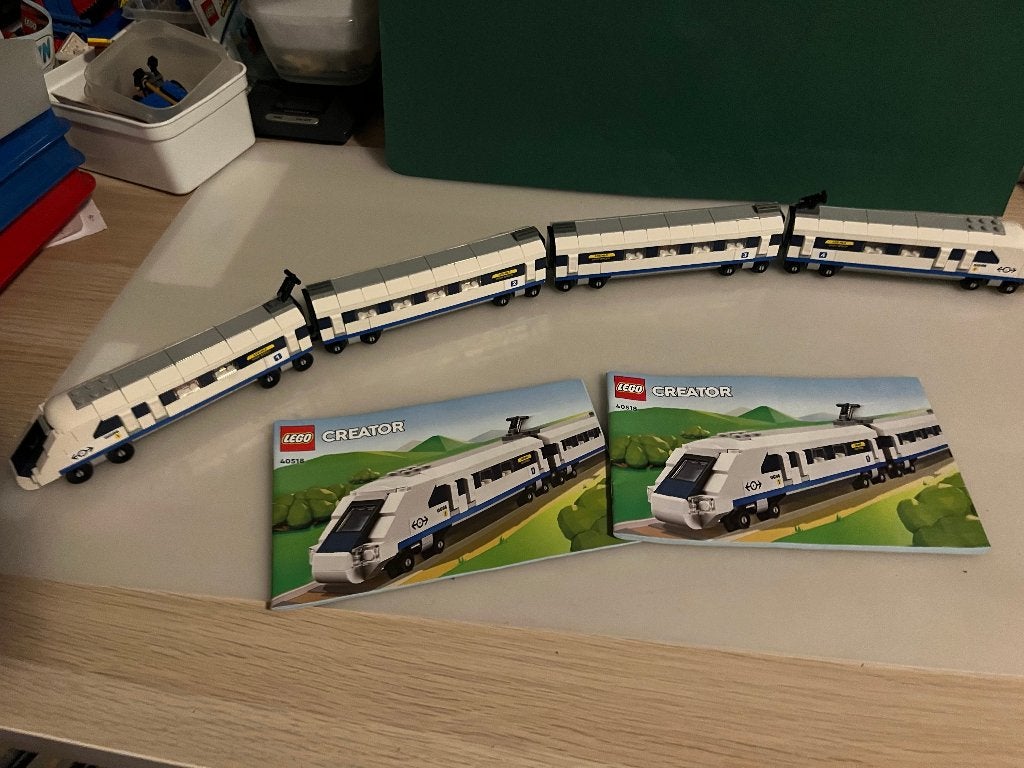 lego creator 40518 hogesnelheidstrein, Kinderen en Baby's, Lego, Overige typen, Ophalen of Verzenden, Zo goed als nieuw