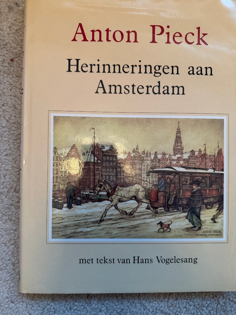 Anton Pieck Herinneringen aan Amsterdam, Ophalen of Verzenden, Zo goed als nieuw