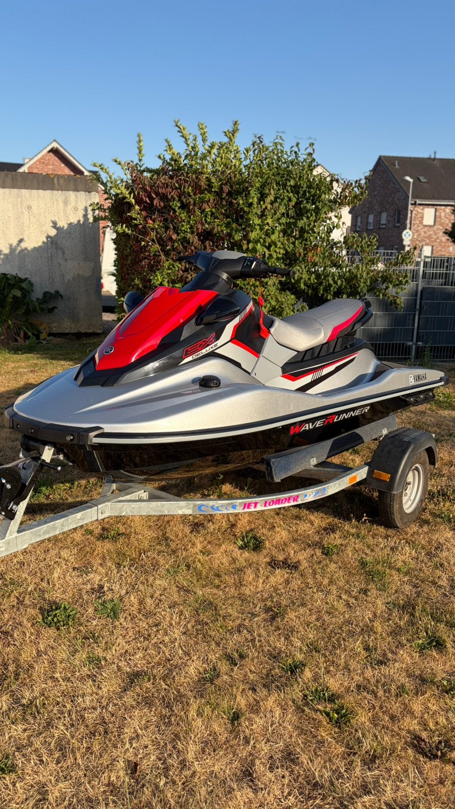 Yamaha Waverunner Ex Deluxe 2017 met Trailer JetLoader, Ophalen, Zo goed als nieuw, Benzine, 70 tot 120 pk