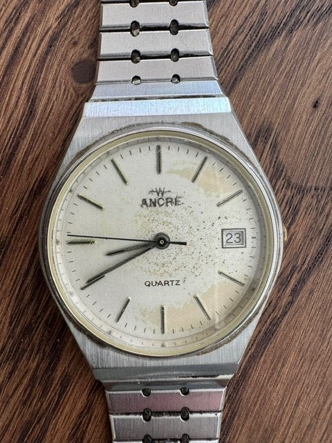 Twee oude herenhorloges, Overige merken, Staal, Zakhorloge, Gebruikt