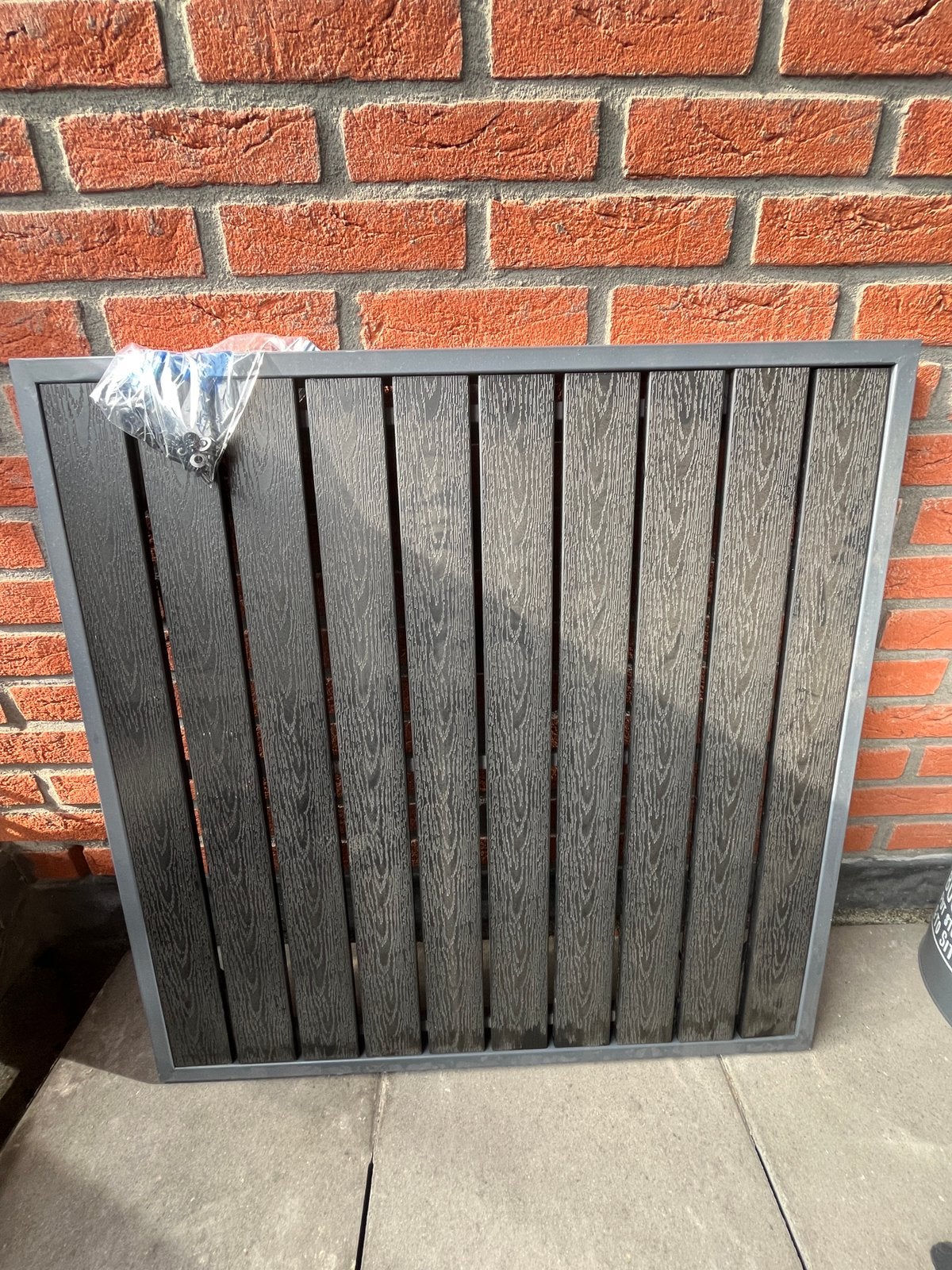 Tuin tafel, Ophalen, Zo goed als nieuw, Rechthoekig, Kunststof