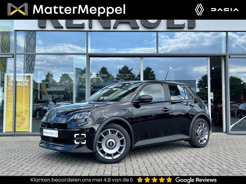 Renault 5 Urban Range Evolution 40 kWh | TIJDELIJK VOORDEEL!, 12 maanden, Stof, Zwart, Zwart