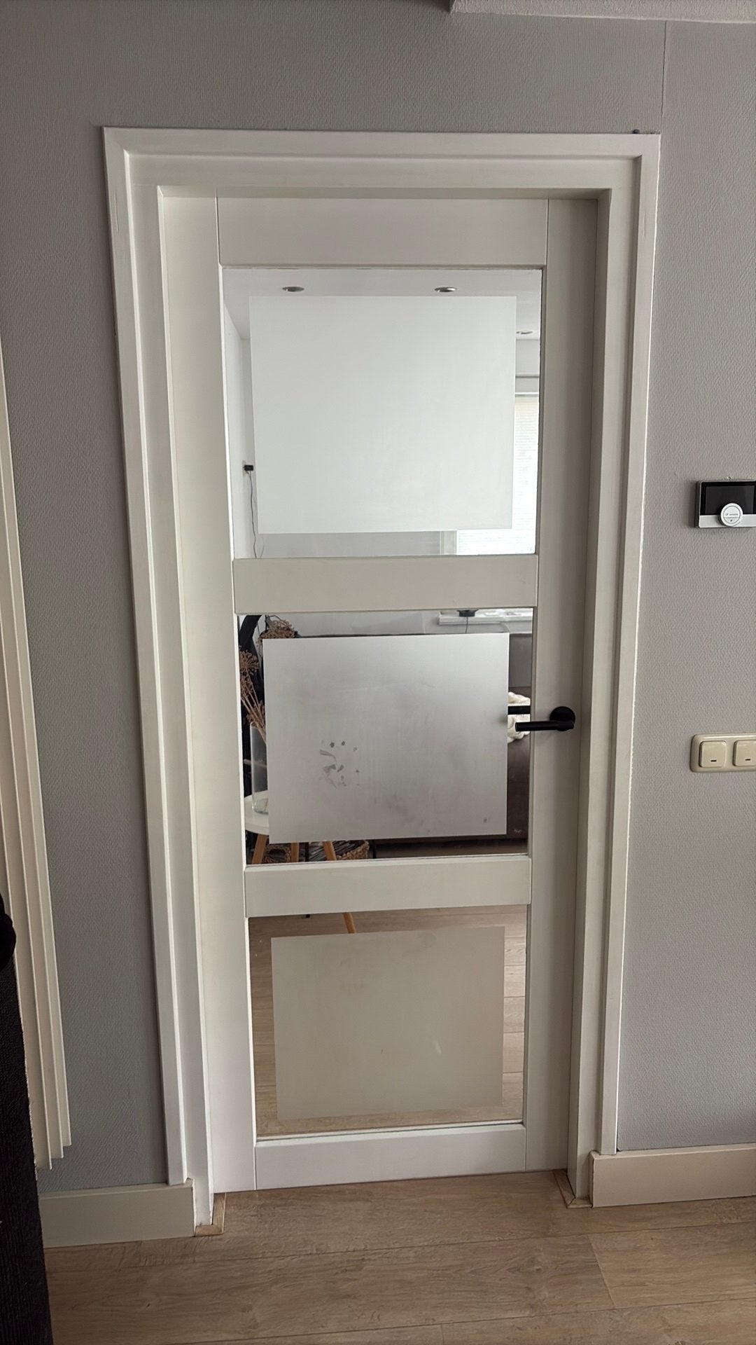 Deur voor binnen, stomp, Doe-het-zelf en Verbouw, Deuren en Horren, Ophalen, Gebruikt, 80 tot 100 cm, Binnendeur
