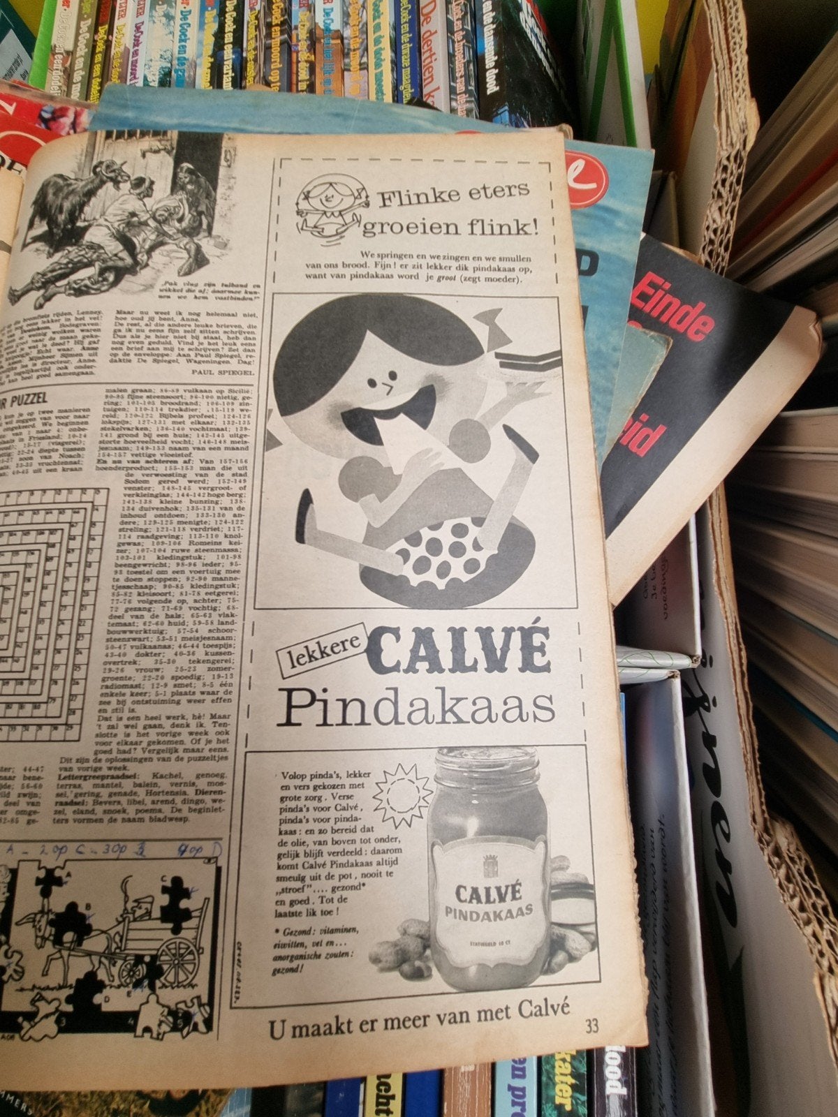 Vintage Magazine Reclame 1959 - Miele, Calvé, Coca-Cola, Ophalen of Verzenden
