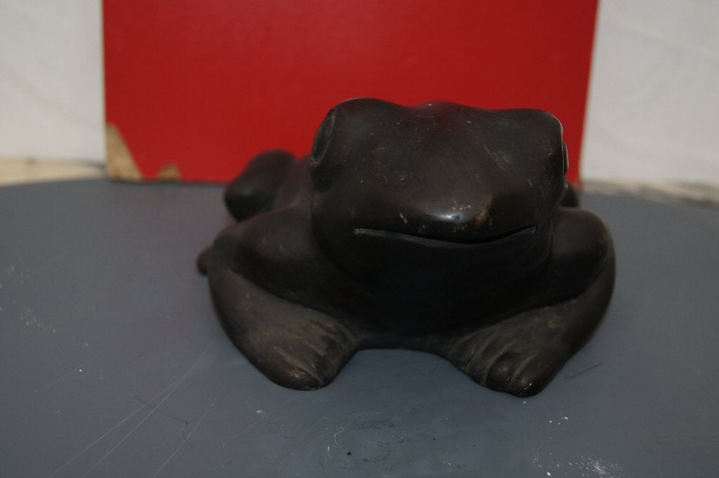Bronzen kikkers, Antiek en Kunst, Ophalen of Verzenden, Brons, Beeld