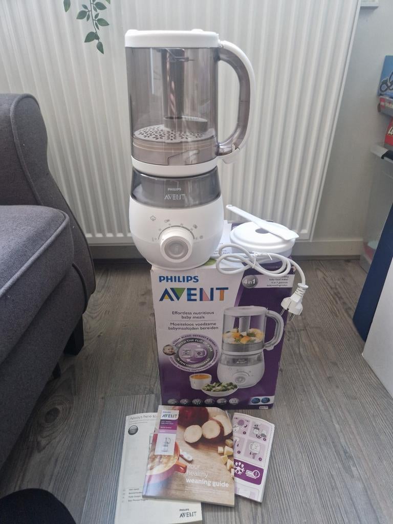 Philips Avent 4-in-1 Babyvoedingmaker Stomer en Blender, Kinderen en Baby's, Babyvoeding en Toebehoren, Ophalen, Zo goed als nieuw