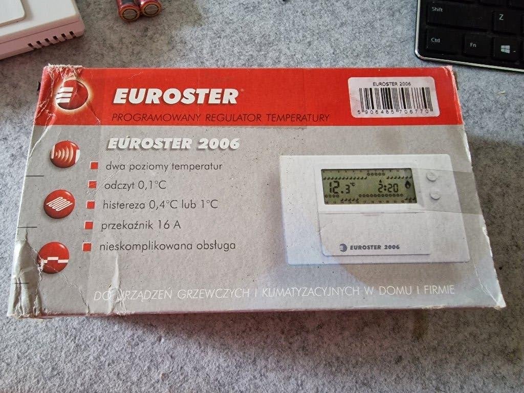 Euroster 2006 Programmeerbare Thermostaat, Ophalen of Verzenden, Slimme thermostaat, Zo goed als nieuw