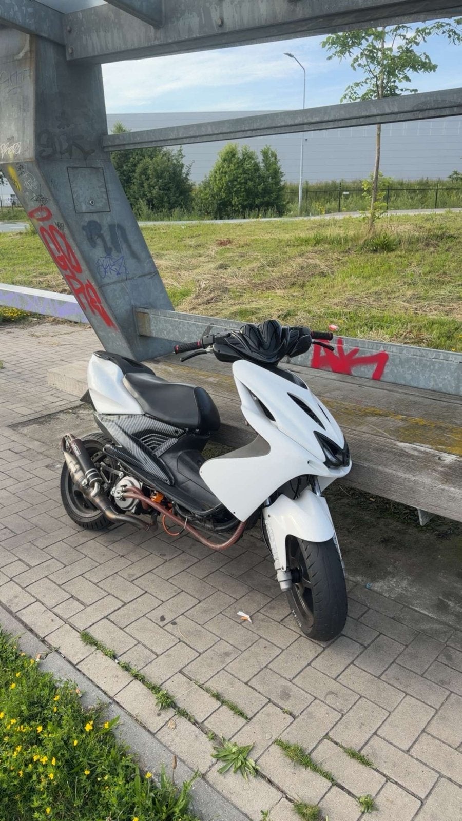 Aerox 70cc, Ophalen, Tweetakt, Gebruikt