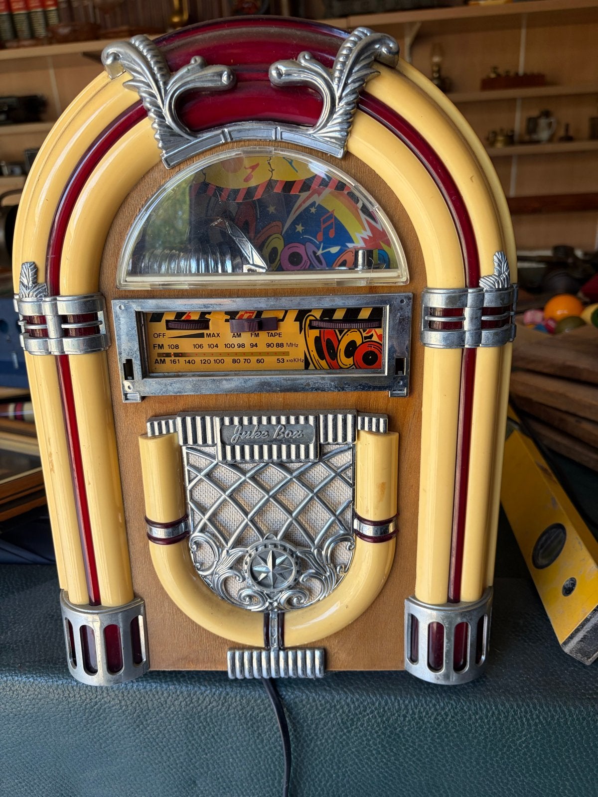 Retro Jukebox Radio - AM/FM Tape Speler, Ophalen, Gebruikt, 1970 tot heden, Overige merken