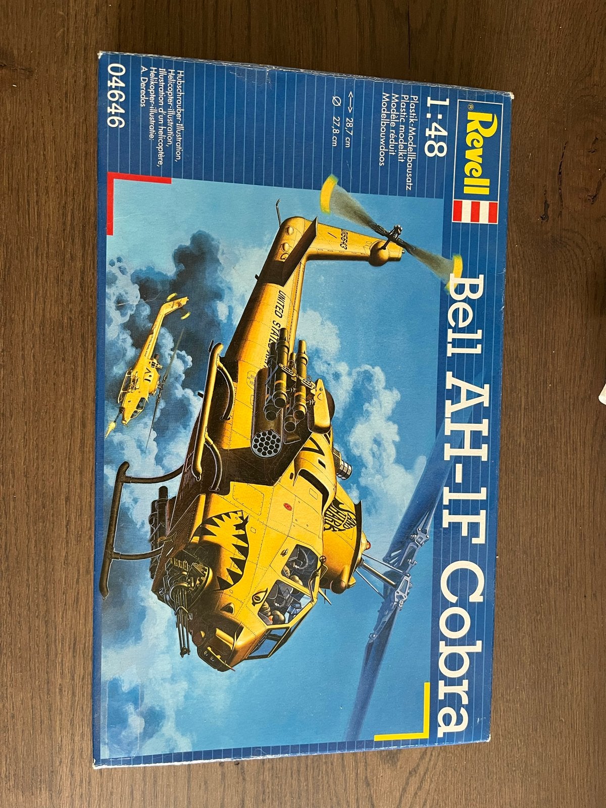 Revell Bell AH-1F Cobra modelbouw helikopter 1:48, 1:72 tot 1:144, Nieuw, Ophalen of Verzenden, Revell