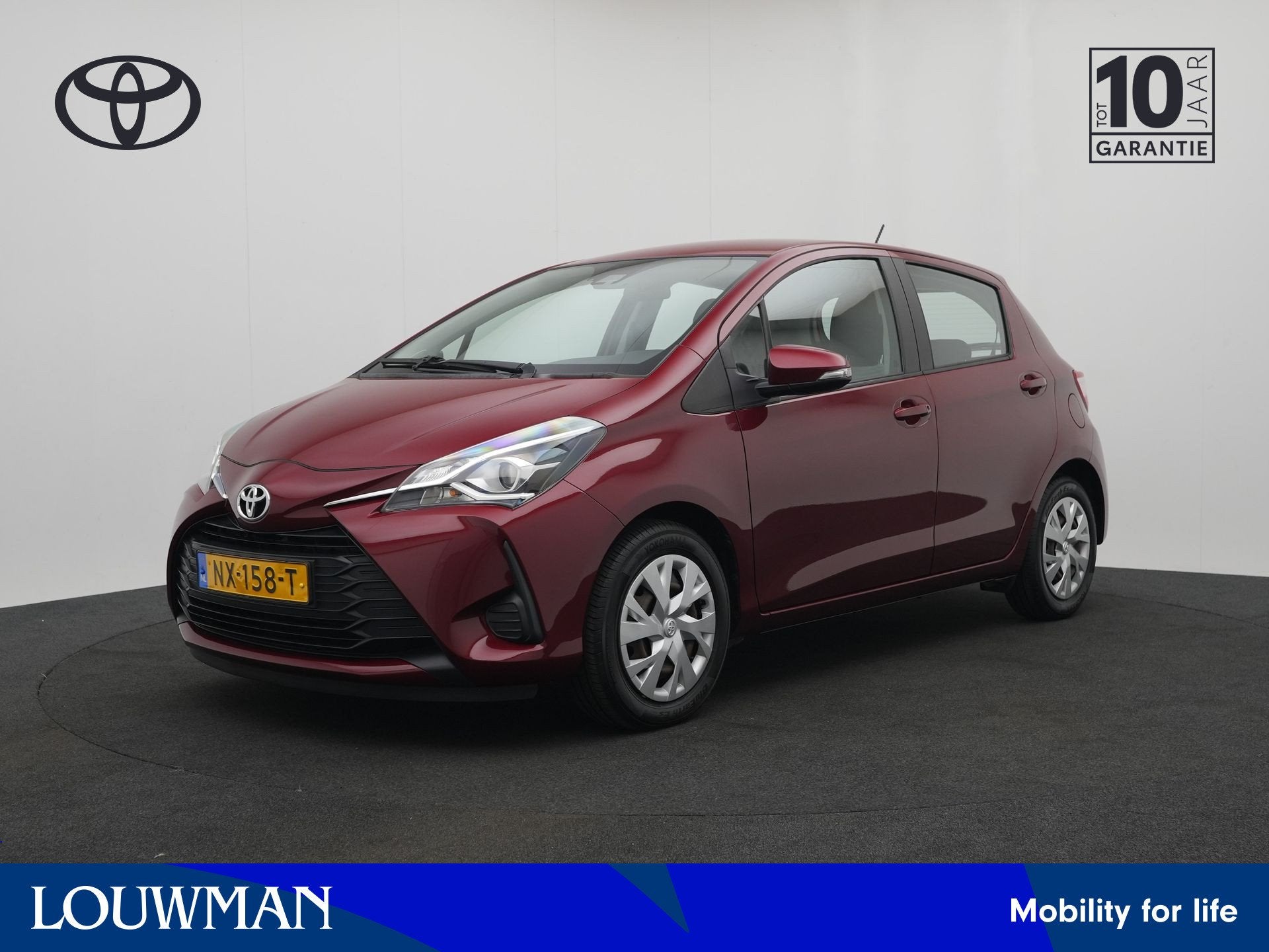 Toyota Yaris 1.0 VVT-i Aspiration | NL Auto | Dealer Onderho, Auto's, Toyota, Voorwielaandrijving, 12 maanden, Origineel Nederlands