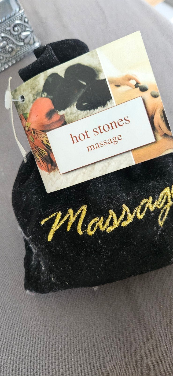 Hot stones massage set, Ophalen of Verzenden, Zo goed als nieuw, Hotstone