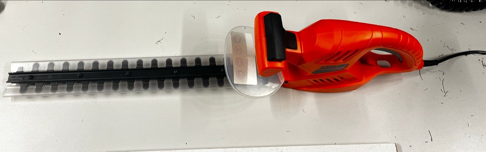 Kibani Elektrische Heggenschaar 450 Watt - Nieuw, Ophalen of Verzenden, Zo goed als nieuw, Elektrisch