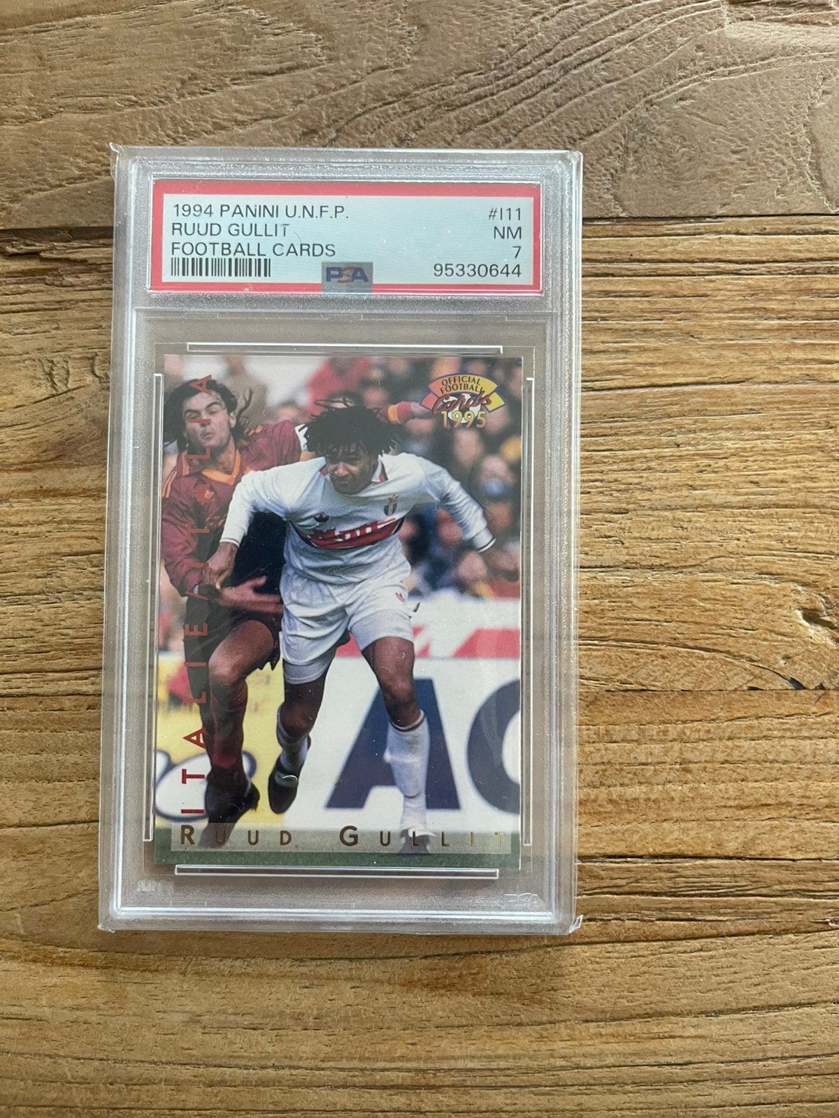 Ruud Gullit 1994 PSA 7 AC Milan, Ophalen of Verzenden, Zo goed als nieuw, Plaatje