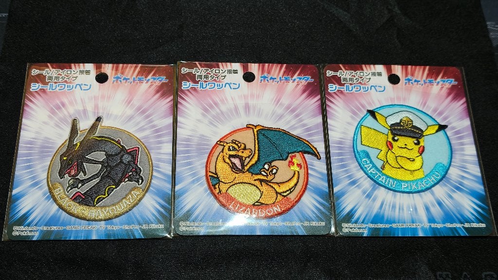 Official Pokemon Horizons Inagaki Embroided Patches *SEALED*, Ophalen of Verzenden, Nieuw, Overige typen