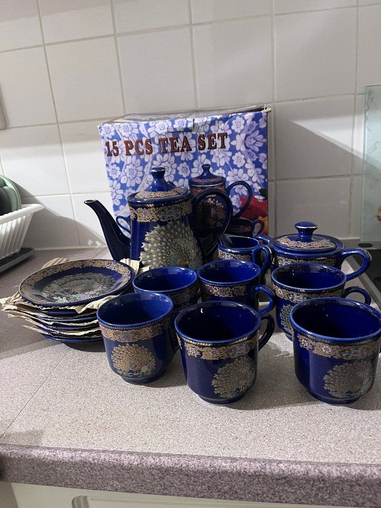 Porseleinen koffie/theeset, Antiek en Kunst, Ophalen