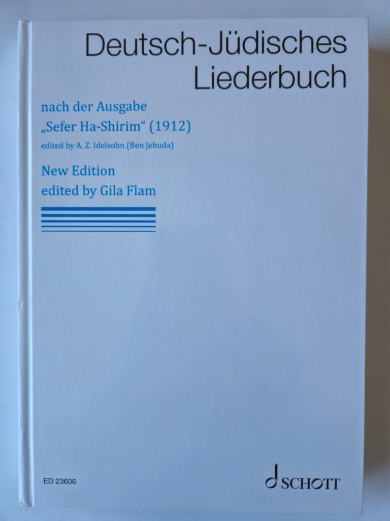 liederbuch deutsch judisches, Ophalen of Verzenden, Zo goed als nieuw, Artiest of Componist, Populair