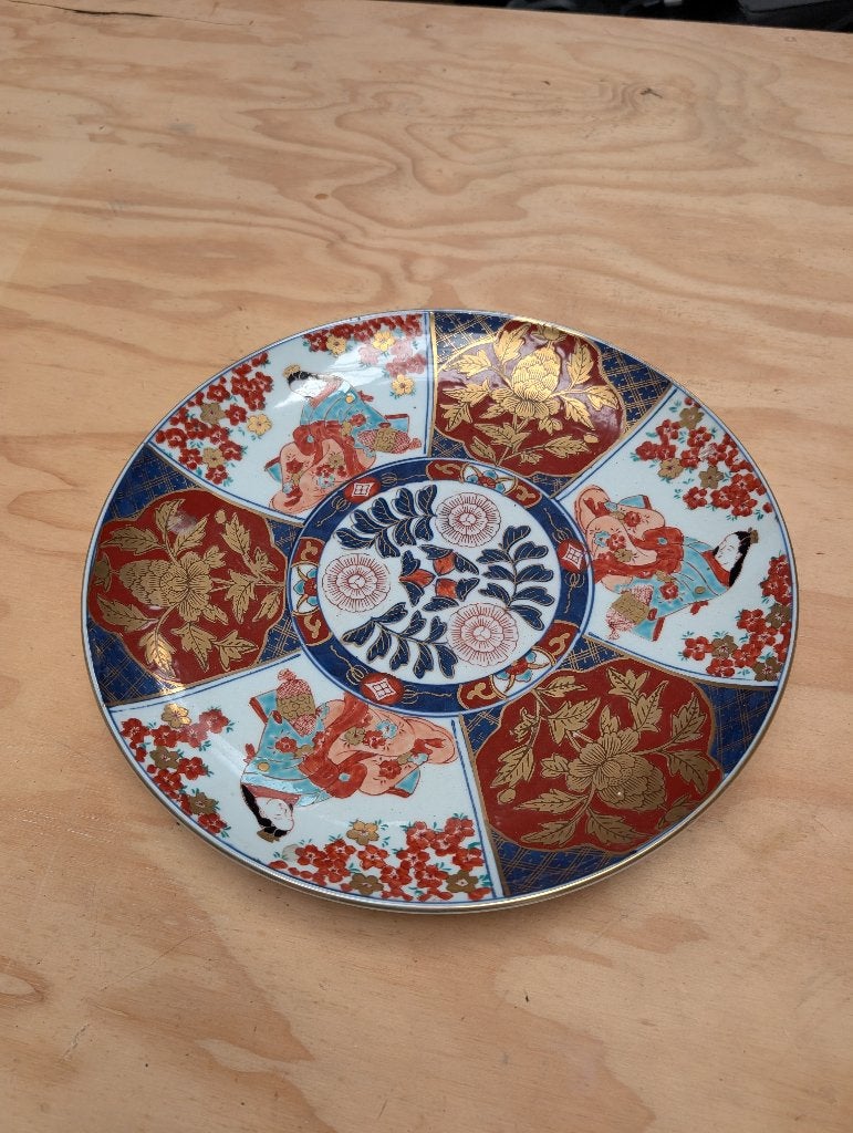 Imari Japans bord porselein, Ophalen