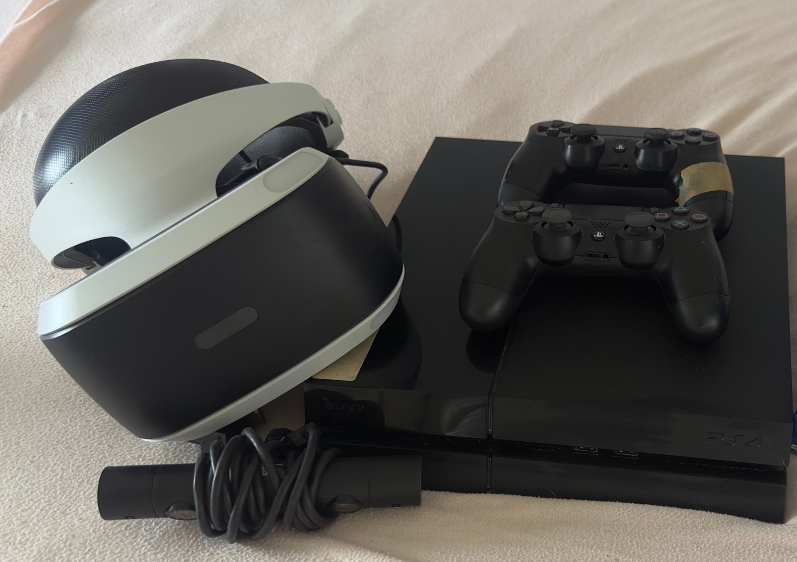 Complete PS4 set + PlayStation VR + 2 controllers, Spelcomputers en Games, Ophalen of Verzenden, Zo goed als nieuw, Controller